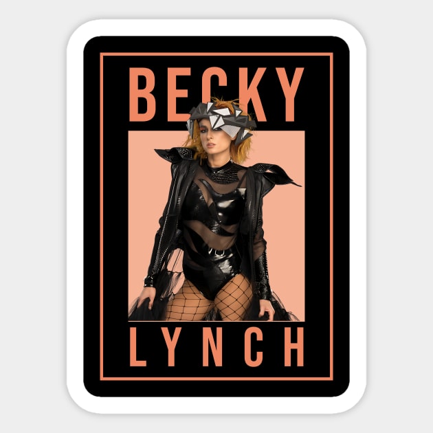 becky lynch Sticker by ManPublic